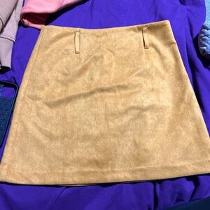 Forever 21 mini velvet skirt